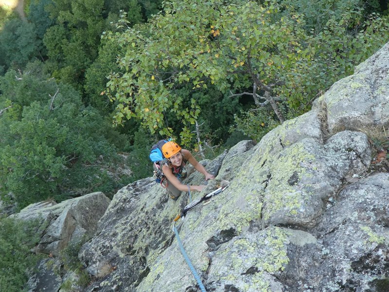 escalade pyrenees orientales grande voie casteil
